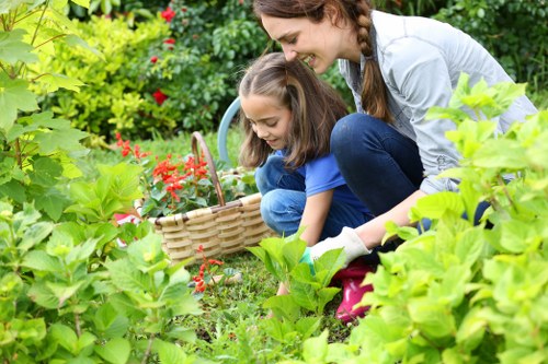 Eco-friendly lawn mowing practices in Knightsbridge